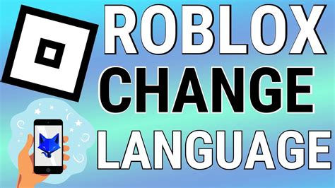 how to change roblox language on mobile