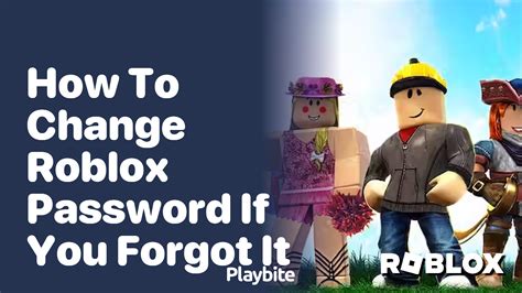 how to change roblox password if you forgot it on mobile
