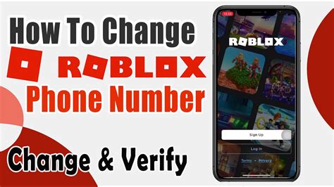 how to change roblox phone number