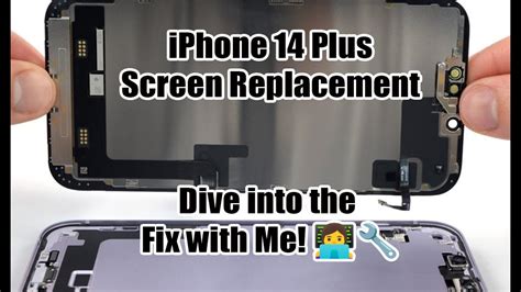 how to change screen on iphone 14 plus