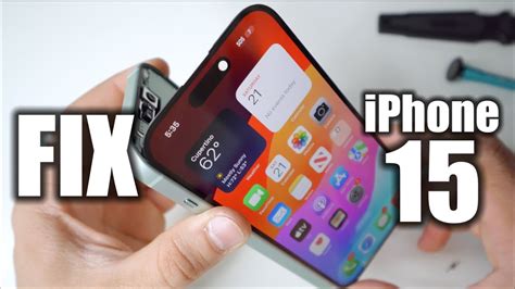 how to change screen on iphone 15 plus