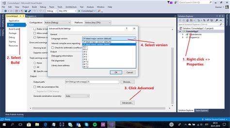 how to change sdk version in visual studio 2022