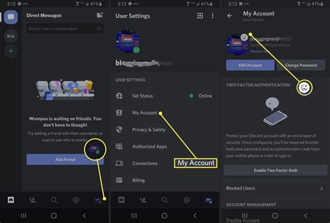 how to change server profile on discord mobile