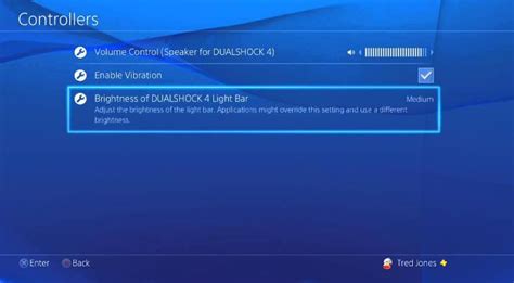 how to change settings on ps4