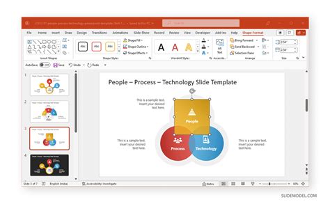 how to change shape in powerpoint