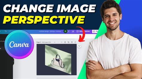 how to change shape perspective in canva