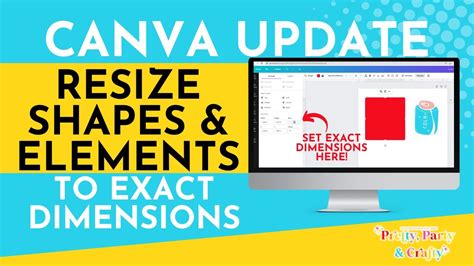 how to change shape size in canva