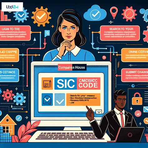 how to change sic code for a company