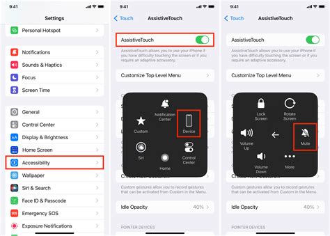 how to change silent switch on iphone