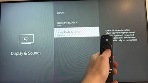 how to change sleep mode on amazon fire stick