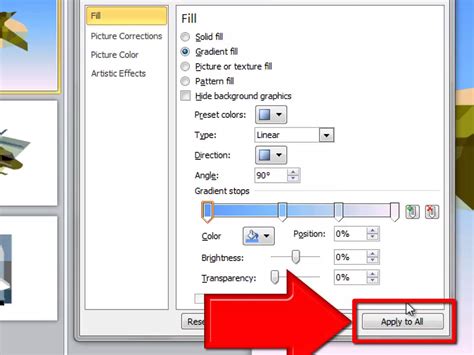 how to change slide background in powerpoint 2010