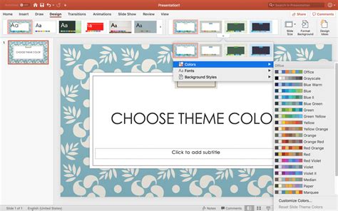 how to change slide theme in powerpoint