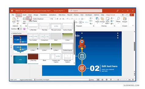 how to change slides in powerpoint