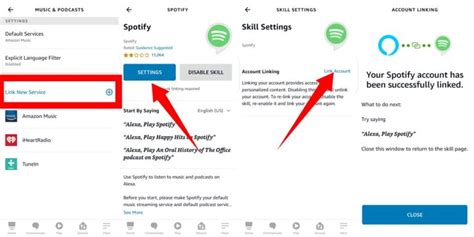 how to change spotify on echo dot
