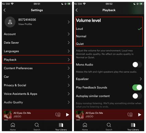 how to change spotify volume on phone