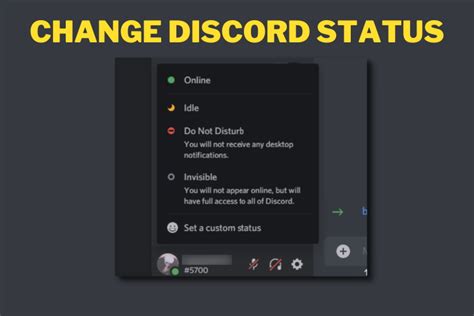 how to change status on discord mobile 2024