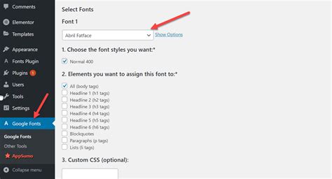 how to change style in wordpress
