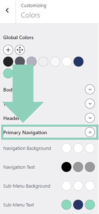 how to change sub menu background color in wordpress
