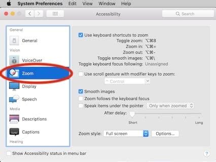 how to change system font size on macbook