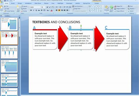 how to change text box format in powerpoint