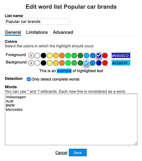 how to change text highlight color in chrome