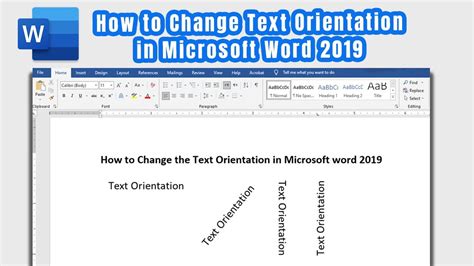 how to change text in word