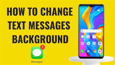 how to change text message background on android samsung