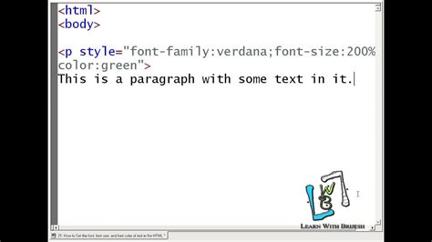how to change text size in html