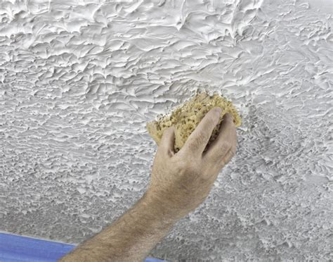 how to change textured ceiling to smooth
