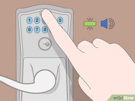 how to change the 4 digit code on a schlage deadbolt