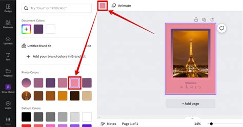 how to change the background color on better canvas