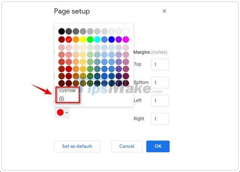 how to change the background color on google docs on chromebook
