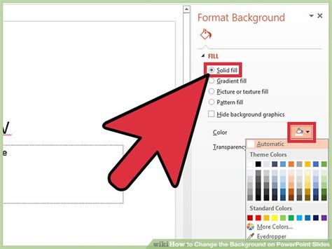 how to change the background of a ppt presentation