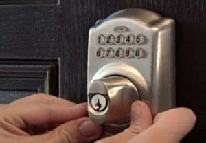 how to change the code on a schlage lock be365