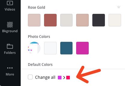 how to change the color in canvas