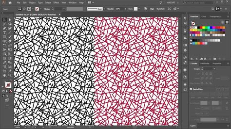 how to change the color of a pattern swatch in illustrator