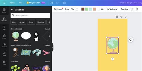 how to change the color of an element in canva mobile