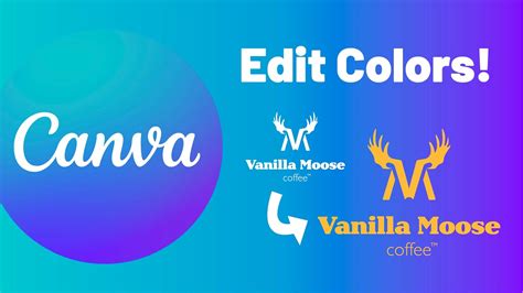 how to change the color of an imported image in canva
