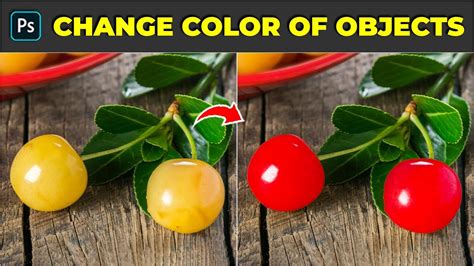 how to change the color of an object in photoshop 2023