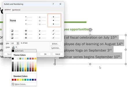 how to change the color of notes in powerpoint