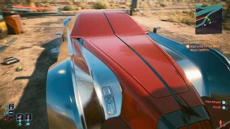 how to change the colour of your car in cyberpunk