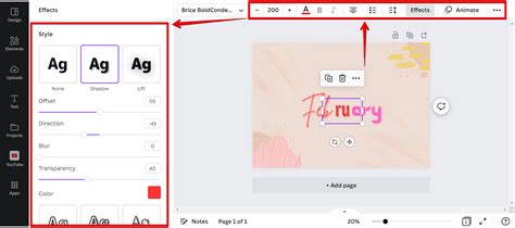 how to change the font in canva