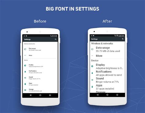 how to change the font size of text in android
