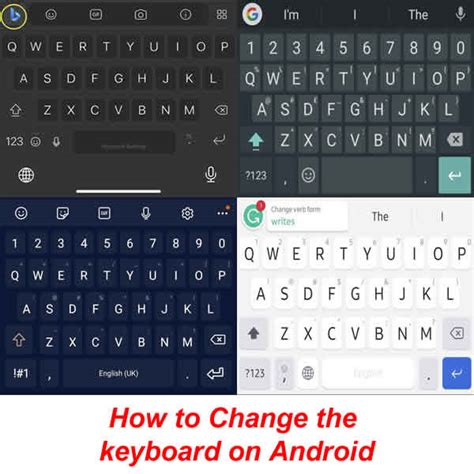 how to change the keyboard language on an android phone
