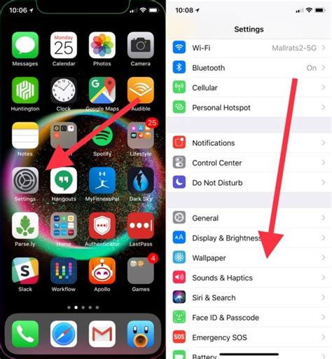 how to change the lock screen on iphone 12