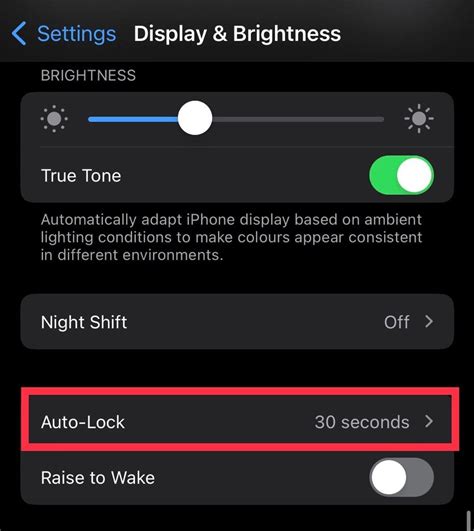 how to change the lock screen time on iphone 15