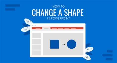 how to change the shape of a ppt slide