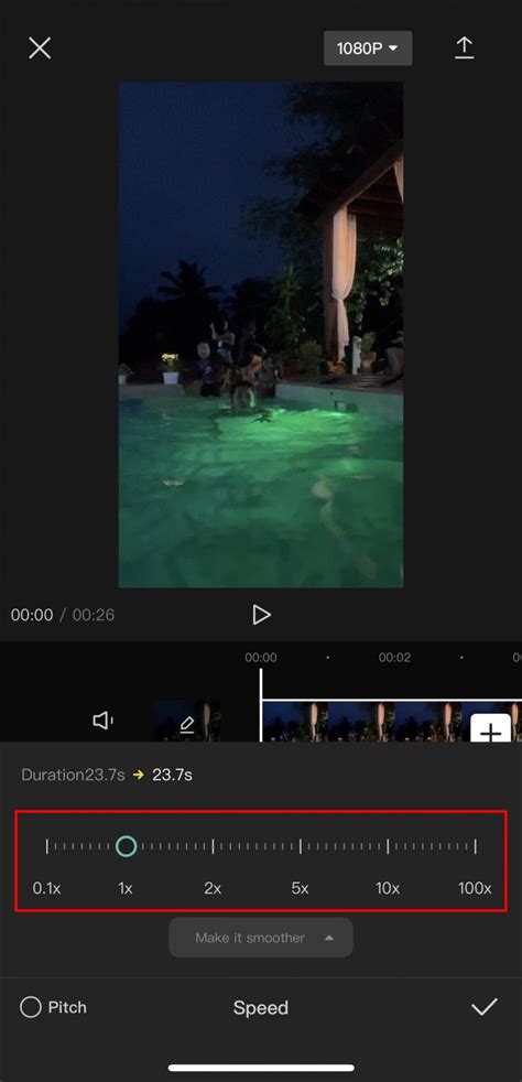 how to change the speed of captions on capcut