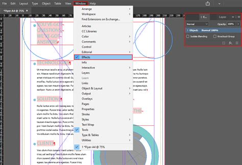 how to change the transparency of an image in indesign