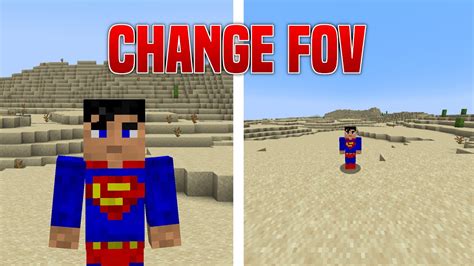 how to change the view in minecraft java